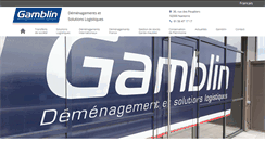 Desktop Screenshot of gamblin.fr